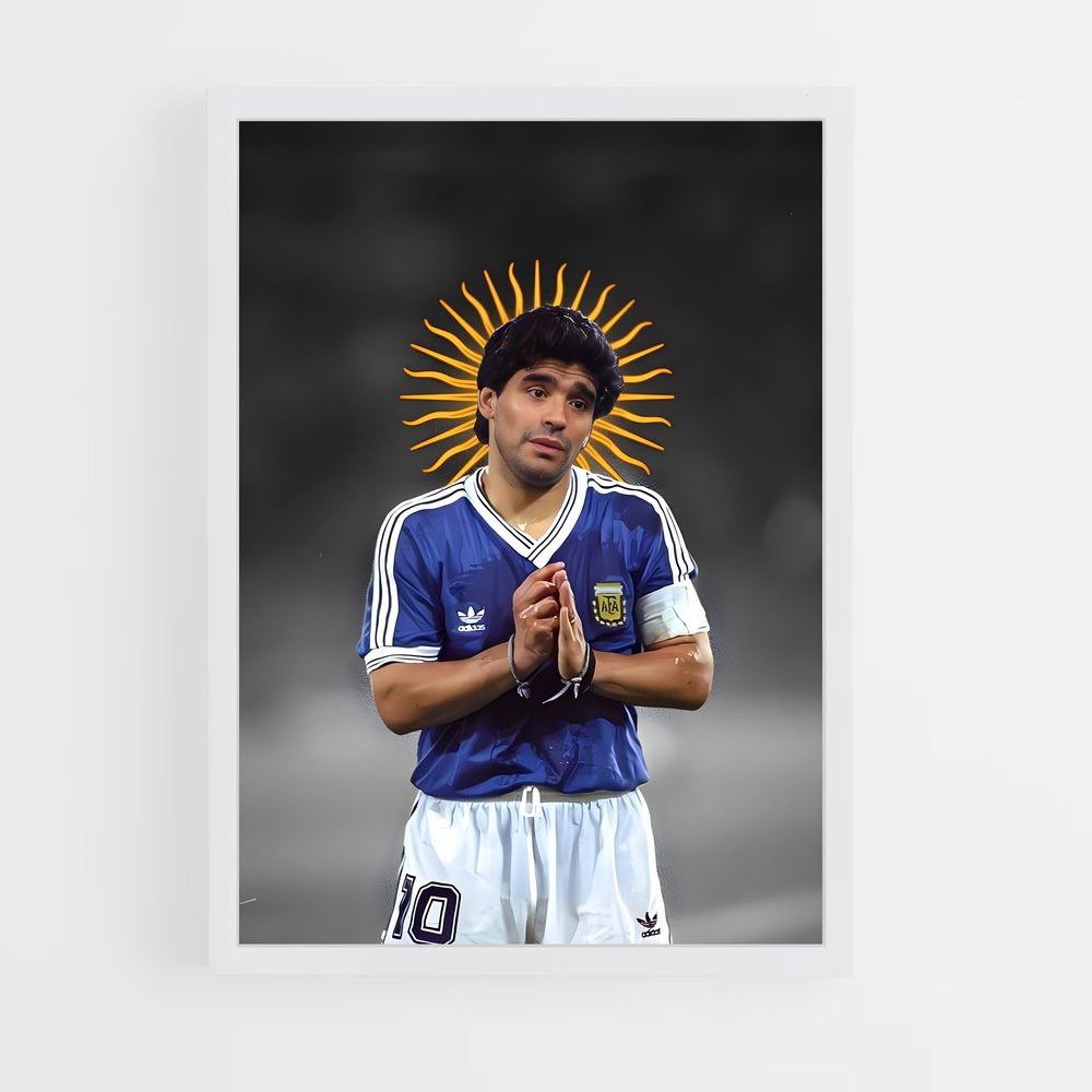 Poster L'Art de Maradona (vue 3)